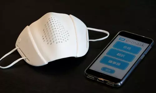 സ്മാര്‍ട്ട് മാസ്‌കുമായി ജപ്പാന്‍ സ്റ്റാര്‍ട്ട് അപ്പ്