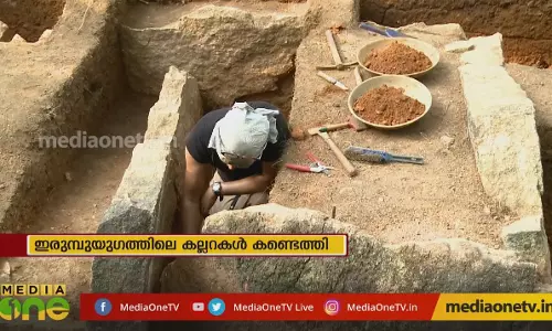 ഇരുമ്പുയുഗത്തിലെ കല്ലറകൾ കണ്ടെത്തി 