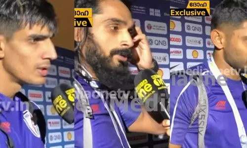 പൂട്ടിയത് ഖത്തറിനെ; ആഹ്ലാദം മറച്ചു വെക്കാതെ ഇന്ത്യന്‍ താരങ്ങള്‍