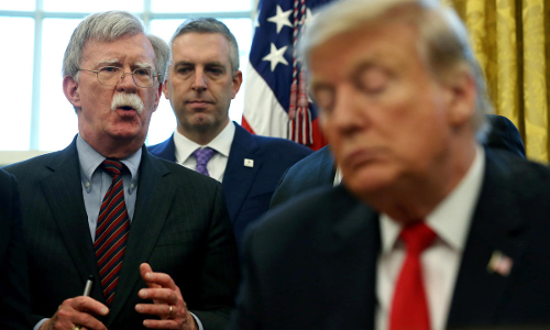 ജോൺ ബോൾട്ടന്റെ രാജി; അമേരിക്ക-ഇറാന്‍ ബന്ധം വഴിത്തിരിവിലേക്ക്