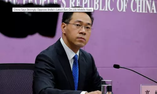 ആപ്പ് നിരോധനം; ശക്തമായി എതിര്‍ക്കുന്നുവെന്ന് ചൈനീസ്  വാണിജ്യമന്ത്രാലയ വക്താവ്
