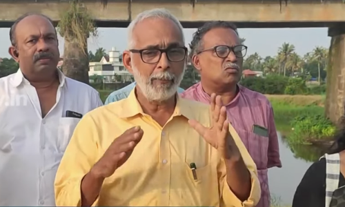 അങ്കമാലിയില്‍ തണ്ണീർത്തടങ്ങൾ നികത്തി ബൈപ്പാസ് നിർമ്മിക്കാനുള്ള നീക്കത്തിനെതിരെ പരിസ്ഥിതി പ്രവര്‍ത്തകരുടെ പ്രതിഷേധം