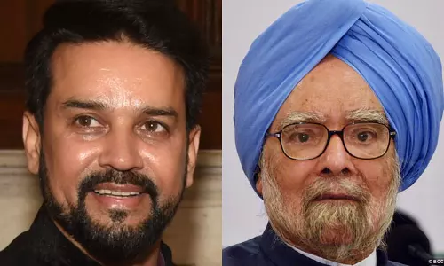 സത്യസന്ധനായിരുന്നു മൻമോഹൻ, എന്നിട്ടും യുപിഎ അഴിമതിമുക്തമായില്ല: മന്ത്രി അനുരാഗ് ഠാക്കൂർ