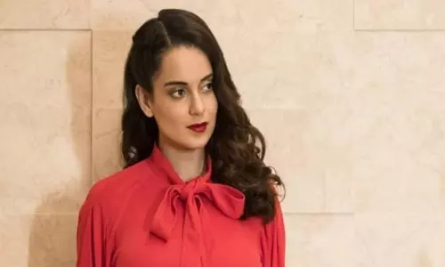 കങ്കണയുടെ ഷൂട്ടിങ് ലൊക്കേഷന് മുന്നില്‍ കോണ്‍ഗ്രസ് പ്രതിഷേധം