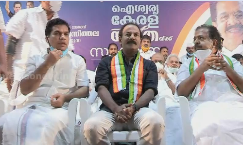 മേജർ രവി ബി.ജെ.പി വിട്ട് കോൺഗ്രസ്സില്‍ ചേര്‍ന്നു