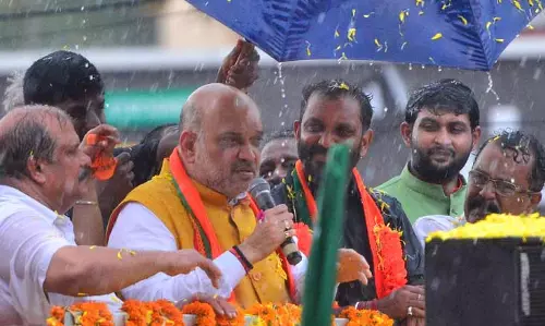 വിജയയാത്രക്ക് ഇന്ന് സമാപനം; അമിത് ഷാ ഇന്ന് കേരളത്തില്‍