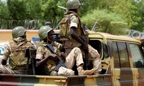 മാലിയില്‍ സൈനിക പോസ്റ്റിന് നേരെ  ഭീകരാക്രണം;  53 സൈനികര്‍ കൊല്ലപ്പെട്ടു