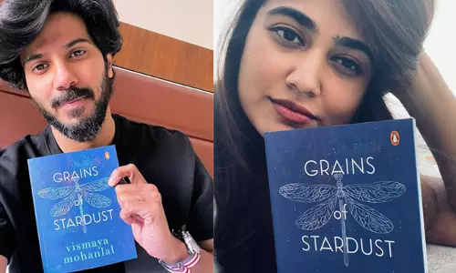 ജന്മദിന പാര്‍ട്ടിക്കിടെ ഉറങ്ങിപ്പോയ പിറന്നാളുകാരി; വിസ്മയയുടെ പുസ്തകം പരിചയപ്പെടുത്തി ദുല്‍ഖറും