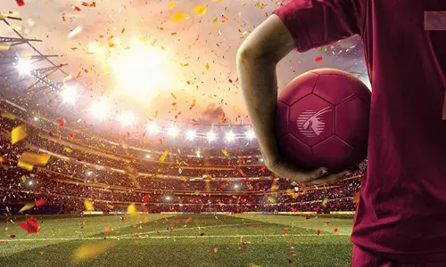 ലോകകപ്പ് ഫുട്ബോള്‍ ലോഗോ പ്രകാശനച്ചടങ്ങ് കേമമാക്കാനൊരുങ്ങി ഖത്തര്‍; ചൊവ്വാഴ്ച്ച പുറത്തിറക്കും