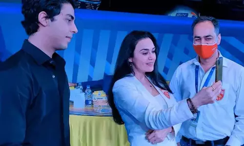 ഷാറൂഖിനെ കിട്ടിയ വേളയിൽ ആര്യനെ ആഹ്ലാദമറിയിച്ച് പ്രീതി സിന്റ