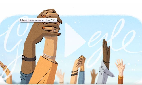 വനിതാദിനം; വനിതകള്‍ക്ക് ആദരവുമായി ഗൂഗിള്‍