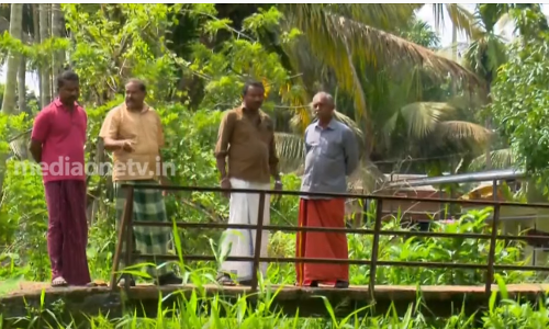 സഞ്ചരിക്കാനായി നല്ല റോഡും പാലവും ഇല്ലാതെ കഷ്ടപ്പെടുകയാണ് ആലപ്പുഴ തെക്കേക്കര നിവാസികള്‍