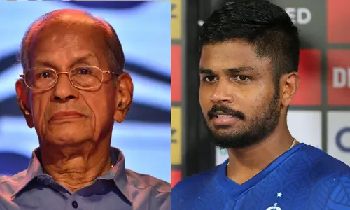 സഞ്ജു സാംസണ്‍‍ ഇനി കേരളത്തിന്‍റെ തെരഞ്ഞെടുപ്പ് ഐക്കണ്‍; ഇ ശ്രീധരനെ ഒഴിവാക്കി