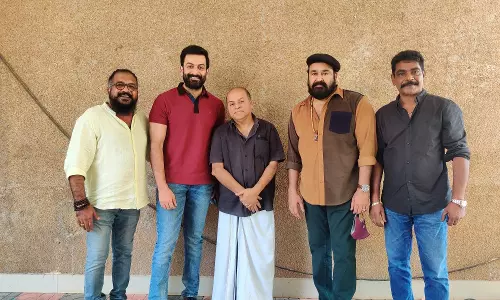 ബറോസിന്‍റെ അണിയറയില്‍ പൃഥ്വിരാജും? സോഷ്യല്‍ മീഡിയയില്‍ ചര്‍ച്ചയായി  ചിത്രങ്ങള്‍