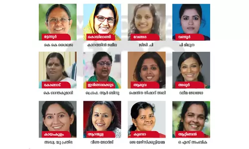 സിപിഎം സ്ഥാനാര്‍ത്ഥികളില്‍ 12 വനിതകള്‍; എട്ടുപേരും പുതുമുഖങ്ങള്‍