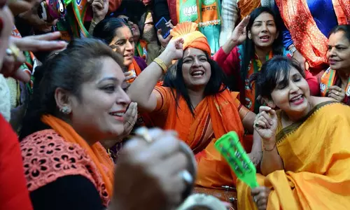 ഗുജറാത്ത് കോർപറേഷൻ തെരഞ്ഞെടുപ്പിൽ 84 ശതമാനം സീറ്റുകളും നേടി ബിജെപി; ചിത്രത്തിലില്ലാതെ കോൺഗ്രസ്