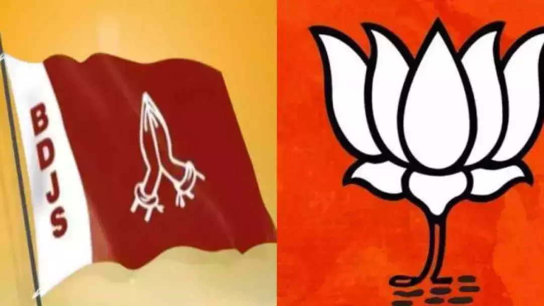 ബി.ജെ.പിയുടെ പ്രതിഷേധം; ഏറ്റുമാനൂരിലെ ബി.ഡി.ജെ.എസ് സ്ഥാനാർഥിയെ മാറ്റി ബി.ജെ.പിയുടെ പ്രതിഷേധം; ഏറ്റുമാനൂരിലെ ബി.ഡി.ജെ.എസ് സ്ഥാനാർഥിയെ മാറ്റി