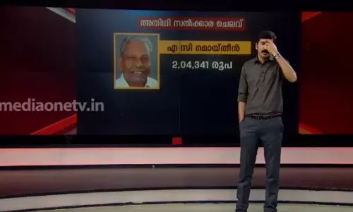 മന്ത്രിമാര്‍ സല്‍ക്കരിക്കാന്‍ ചിലവഴിച്ച തുക ഇതാണ്