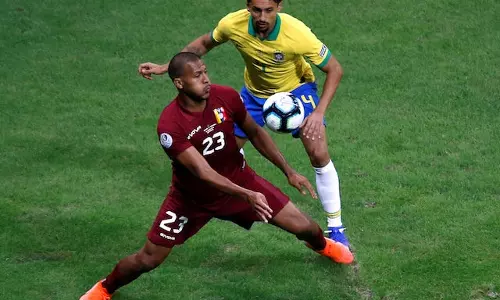 കോപ്പ അമേരിക്ക: ബ്രസീലിനെ സമനിലയില്‍ തളച്ച് വെനസ്വേല 