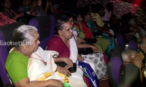 അഗതിമന്ദിരത്തിലെ അന്തേവാസികള്‍ക്കൊപ്പം ആന്‍ഡ്രോയിഡ് കുഞ്ഞപ്പന്റെ വിജയമാഘോഷിച്ച് താരങ്ങള്‍