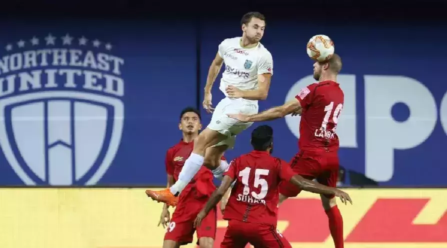 അവസാന കളിയും തോറ്റ് ബ്ലാസ്റ്റേഴ്സ്; പ്ലേ ഓഫ് ഉറപ്പിച്ച് നോര്‍ത്ത് ഈസ്റ്റ്