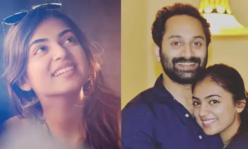 എല്ലാം നന്നായി പോകുന്നു; പരിക്കേറ്റ് വിശ്രമത്തില്‍ കഴിയുന്ന ഫഹദിന്‍റെ ചിത്രം പങ്കുവച്ച് നസ്രിയ