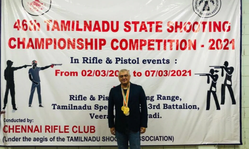 നാല് സ്വര്‍ണമുള്‍പ്പെടെ ആറ് മെഡലുകള്‍; ഷൂട്ടിംഗില്‍ മെഡല്‍ വേട്ടയുമായി തല