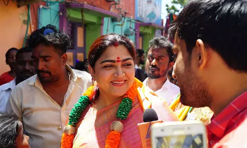 പ്രചാരണം വെറുതെയായി; ചെപ്പോക്കിൽ നടി ഖുഷ്ബുവിന് സീറ്റില്ല