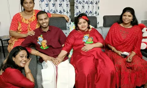 പിറന്നാളിന് ശരണ്യയെ കാണാനെത്തി നന്ദു; ചിത്രങ്ങള്‍ പങ്കുവെച്ച് സീമ ജി നായര്‍