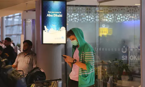 അബൂദബി വിമാനത്താവളത്തിൽ സൗജന്യ കോവിഡ് പരിശോധന