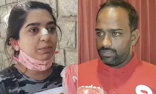 സൊമാറ്റോ ഡെലിവറി ബോയ് മൂക്കിനിടിച്ചെന്ന ആരോപണം; യുവതിക്കെതിരെ കേസെടുത്ത് പൊലീസ് 