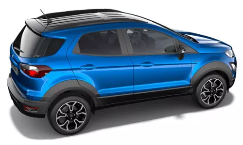 പിന്നിലെ സ്പെയര്‍വീല്‍ എടുത്തു കളഞ്ഞു; മുഖം മിനുക്കി പുതിയ ഇക്കോസ്പോര്‍ട്