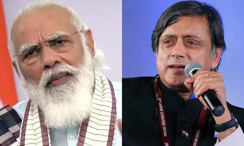 താടി കൂടി, ജിഡിപി കുറഞ്ഞു; മോദിയുടെ ചിത്രം വച്ച് ട്രോളി ശശി തരൂർ