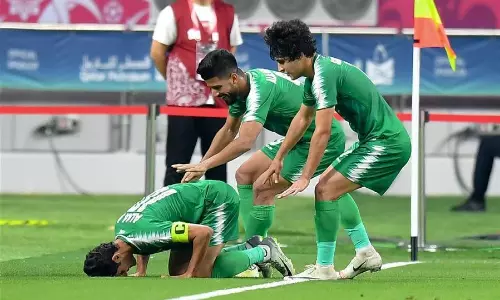 അറേബ്യന് ഗള്ഫ് കപ്പ്: യു.എ.ഇയെ തകര്ത്ത് ഇറാഖ് സെമിയില് അറേബ്യന് ഗള്ഫ് കപ്പ്: യു.എ.ഇയെ തകര്ത്ത് ഇറാഖ് സെമിയില്