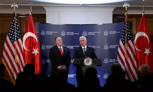 വടക്കന്‍ സിറിയയില്‍ നിര്‍ത്തി വെക്കും; തുര്‍ക്കിയും അമേരിക്കയും തമ്മില്‍ ധാരണ