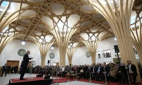 യൂറോപിലെ ആദ്യ പരിസ്ഥിതി സൗഹൃദ മുസ്‍ലിം പള്ളി ഉദ്ഘാടനം ചെയ്ത് തുര്‍ക്കി പ്രസിഡണ്ട് റജബ് ത്വയിബ് ഉര്‍ദുഗാന്‍ 