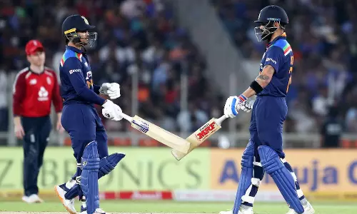 തകര്‍ത്തടിച്ച് കോലിയും കിഷനും; ഇന്ത്യ മികച്ച നിലയില്‍