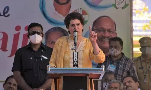 വെറുപ്പിന്‍റെ രാഷ്ട്രീയം കേരളത്തിലേക്കും കടത്താന്‍ ബി.ജെ.പി ശ്രമമെന്ന് പ്രിയങ്ക ഗാന്ധി