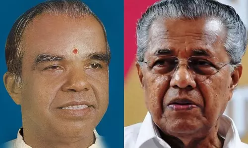 കെജി മാരാറിന് ഉദുമ സീറ്റ് നൽകിയത് സിപിഎം ഉള്‍പ്പെട്ട സഖ്യം; പ്രചാരണത്തിന് എത്തിയതും പാർട്ടി നേതാക്കൾ