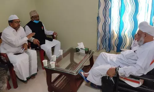 എസ്.ഡി.പി.ഐ മലപ്പുറം ലോക്സഭ സ്ഥാനാര്‍ഥി സമസ്ത അധ്യക്ഷനുമായി കൂടിക്കാഴ്ച്ച നടത്തി