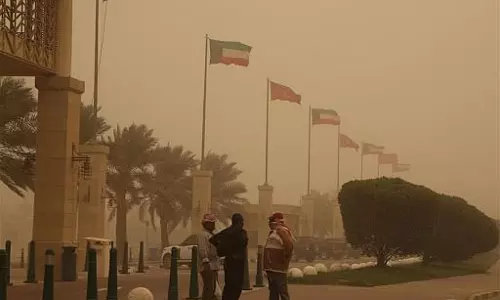 ഗള്‍ഫില്‍ പൊടിക്കാറ്റിന് സാധ്യത