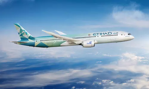 ഇത്തിഹാദിന്‍റെ പ്രകൃതി സൗഹാര്‍ദ വിമാനം യാത്ര തിരിച്ചു