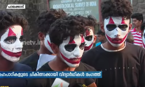 സഹപാഠികളുടെ ജീവന്‍ രക്ഷിക്കണം: പണം കണ്ടെത്താന്‍ തെരുവില്‍ മൈം കളിച്ച് വിദ്യാര്‍ത്ഥികള്‍