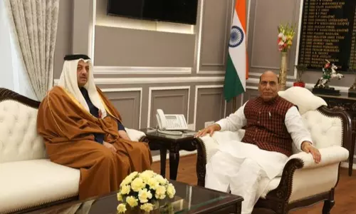 ഖത്തര്‍ ഉപപ്രധാനമന്ത്രി ഖാലിദ് ബിന്‍ മുഹമ്മദ് അല്‍ അതിയ്യ ഔദ്യോഗിക സന്ദര്‍ശനത്തിനായി ഇന്ത്യയിലെത്തി