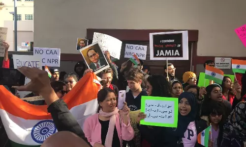 റിപ്പബ്ലിക് ദിനത്തില്‍ 30 അമേരിക്കന്‍ നഗരങ്ങളില്‍ പൗരത്വ നിയമ ഭേദഗതിക്കെതിരെ പ്രതിഷേധം