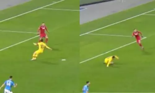 മെസിയെ വീഴ്ത്തിയ ഒസ്പിന മെസിയെ വീഴ്ത്തിയ ഒസ്പിന