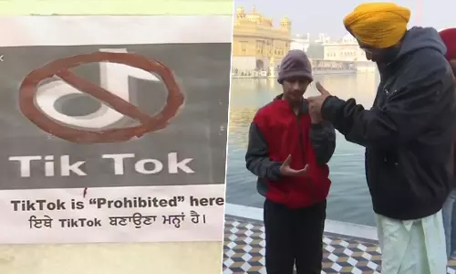 സുവര്ണ്ണ ക്ഷേത്രത്തില് ടിക്ക് ടോക്കിന് നിരോധനം; സ്വാഗതം ചെയ്ത് കോണ്ഗ്രസും ശിരോമണി അകാലിദളും സുവര്ണ്ണ ക്ഷേത്രത്തില് ടിക്ക് ടോക്കിന് നിരോധനം; സ്വാഗതം ചെയ്ത് കോണ്ഗ്രസും ശിരോമണി അകാലിദളും