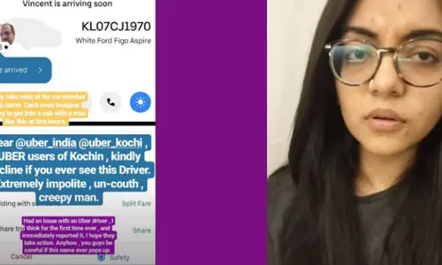 ഡ്രൈവറുടെ മോശം പെരുമാറ്റം; ടാക്‌സിയില്‍ നിന്ന് ഇറങ്ങേണ്ടി വന്നുവെന്ന് അഹാന 