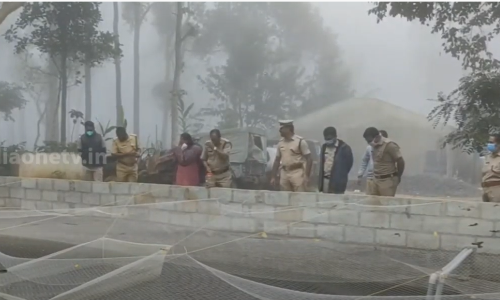 ഈ കാക്കിക്കുള്ളില്‍ ഒരു കര്‍ഷകനുണ്ട്; കയ്യടി നേടി കമ്പംമേട് സ്റ്റേഷനിലെ അക്വാപോണിക്‌സ് കൃഷി