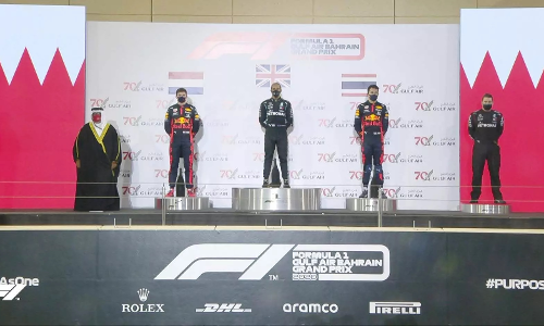 ബഹ്റൈൻ ഫോർമുല വൺ : ഹാമിൽട്ടൺ ജേതാവ്